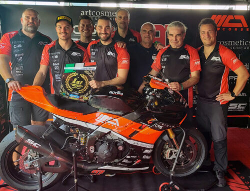 MC7 Corse archivia un anno ricco di vittorie e di soddisfazioni, con Christian Gamarino, Fausto Mincione e Aprilia RSV4
